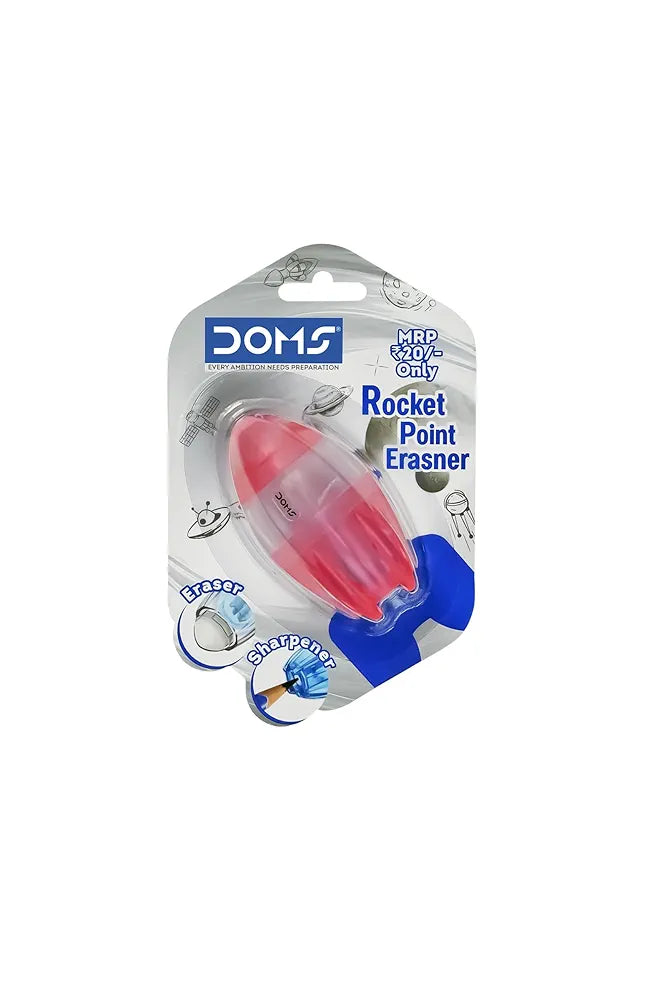 DOMS SHARPNER 8745 ROCKET POINT ERASENER DOMS SHARPNER 8745 ROCKET POINT ERASENER